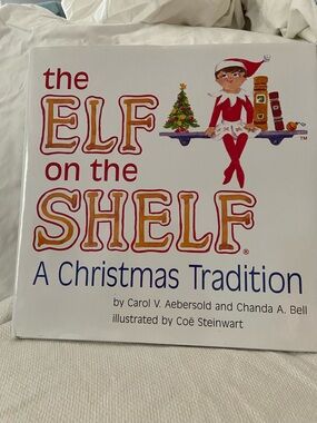 Elf on the Shelf hardback book